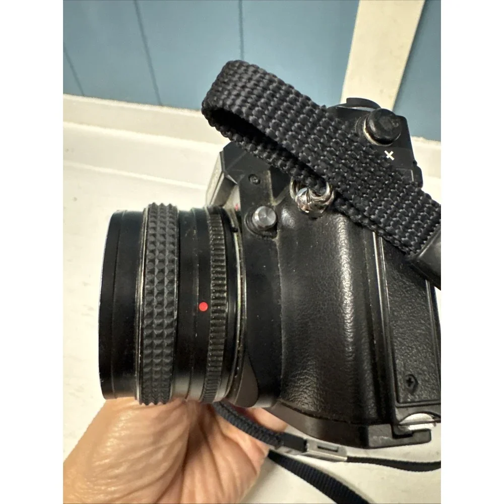 Konica  Autoreflex TC‎ 35mm SLR camera with 50mm F1.4 lens UNTESTED